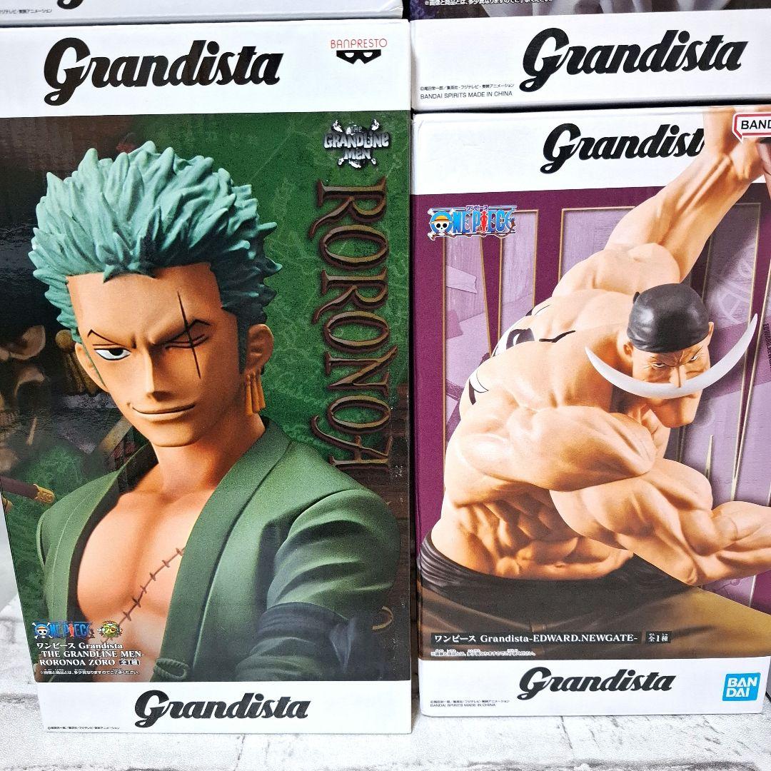 ワンピース グランディスタ フィギュア6点セット 未開封 サンジ ゾロ