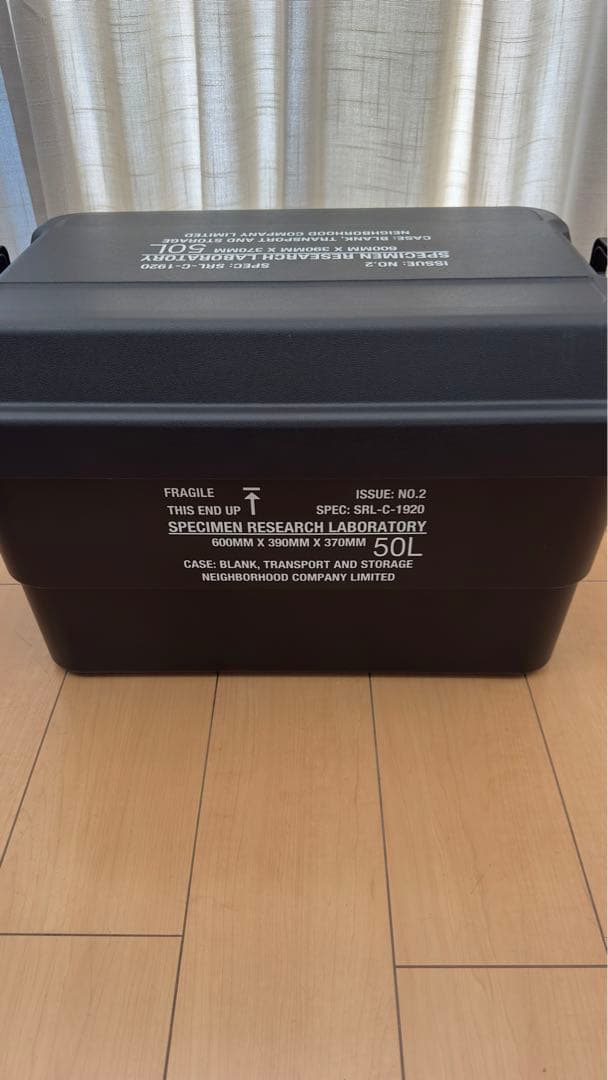 NEIGHBORHOOD ネイバーフッド コンテナ トランクカーゴ 50L - メルカリ