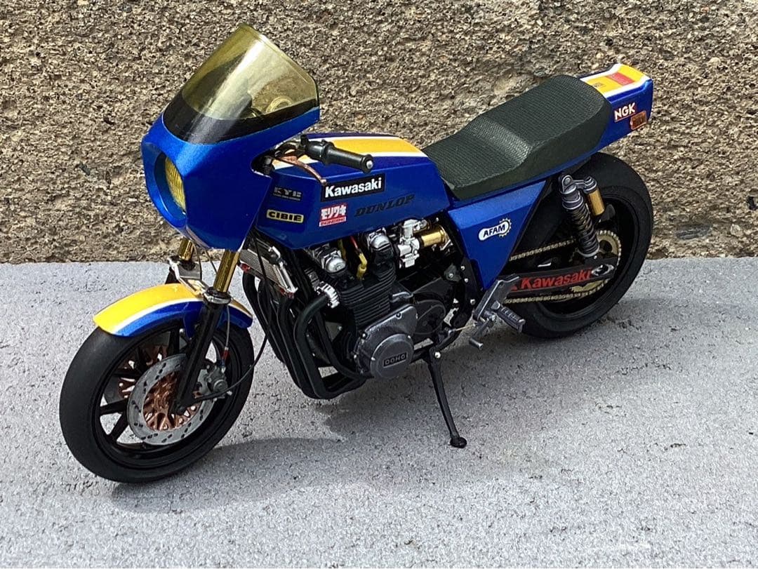 バイクプラモデル 族車 アオシマ1/12 Z1-R (ジャンク品) - メルカリ