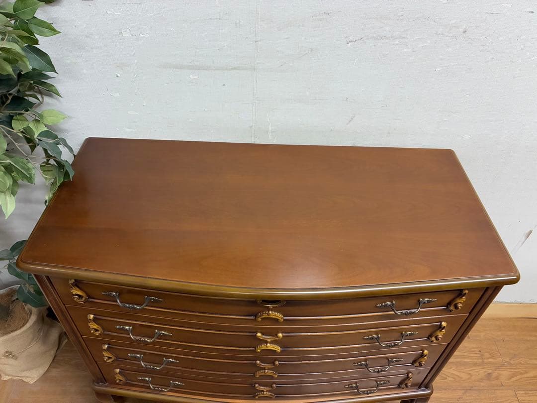 管409☆イタリア製☆アルティナージャ☆アンティーク☆4段チェスト