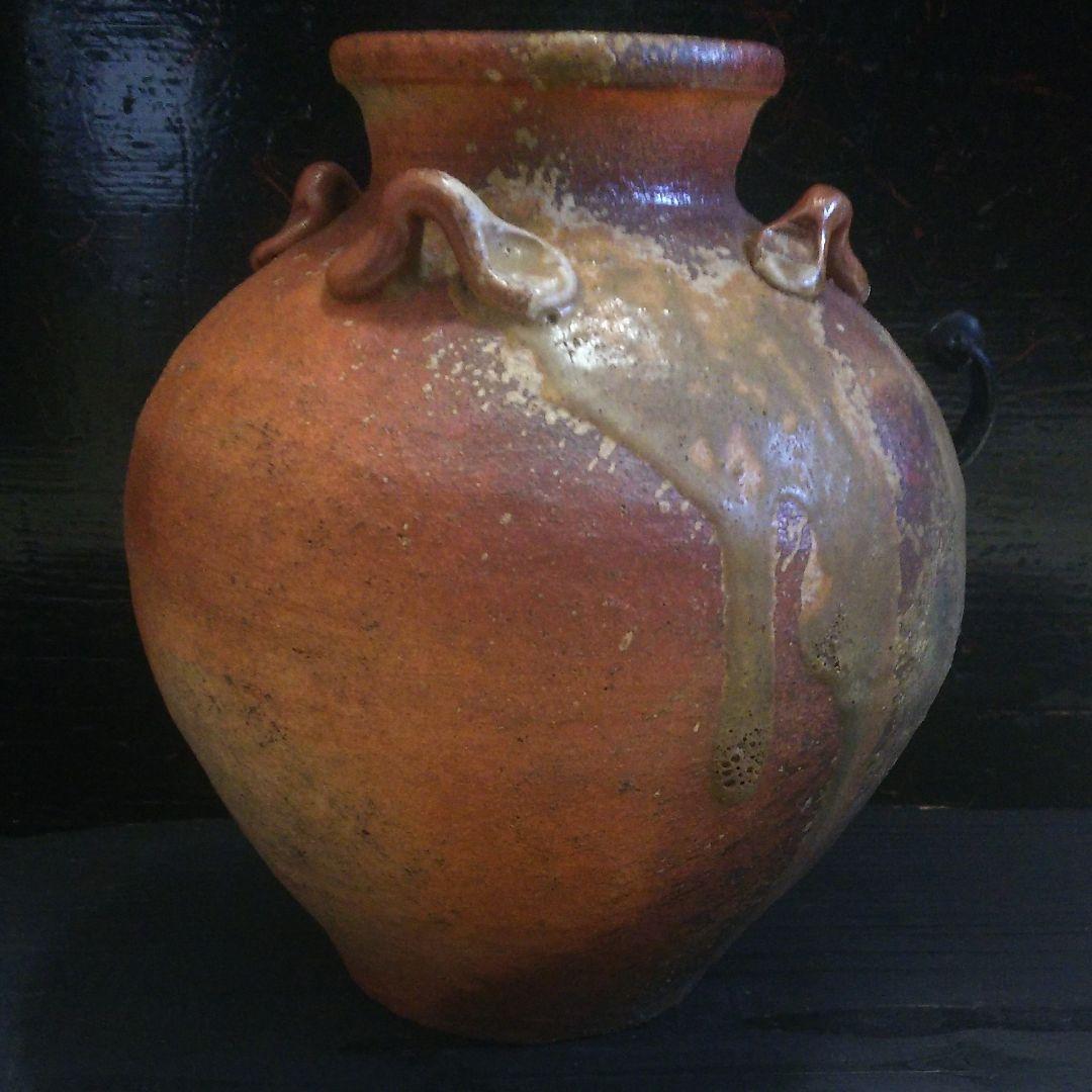 信楽焼 壺 紫泥壷 花瓶 仁斉作の通販はau PAY マーケット - 輸入雑貨の