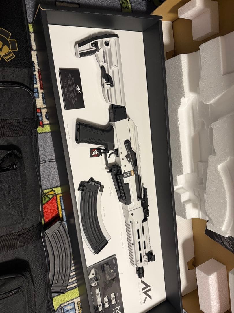 東京マルイ AKホワイトストーム　次世代電動ガン　マガジン マイクロプロサイト