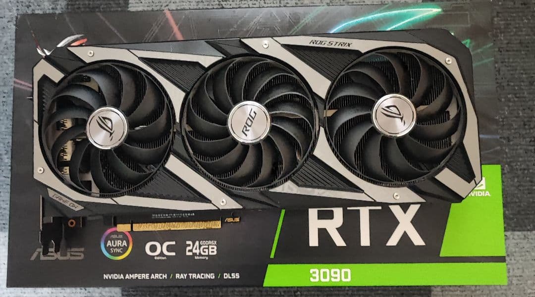 グラフィックボード・グラボ・ビデオカード ASUS RTX3090 24GB ASUS