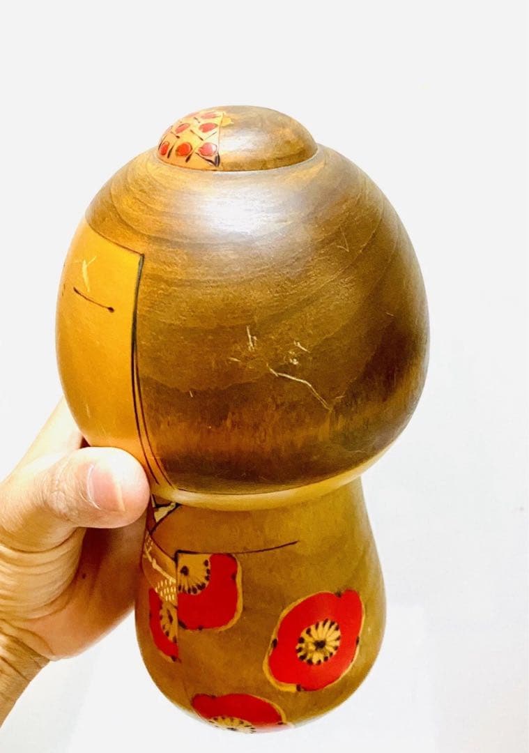 中古 こけし 人形 日本 木製 東亜 コレクション アンティーク 美術品 Q