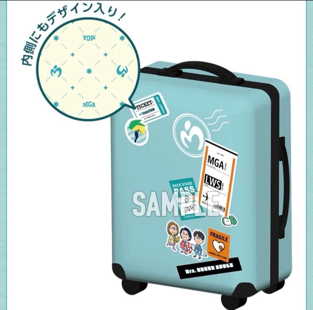 Mrs. GREEN APPLE キャリーケース約30L ミセスグリーンアップル