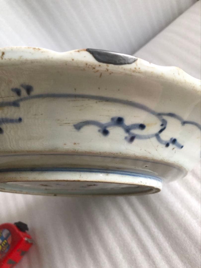古伊万里 飾り皿 直径29cm 伊万里 染付 時代物26A3 - メルカリ