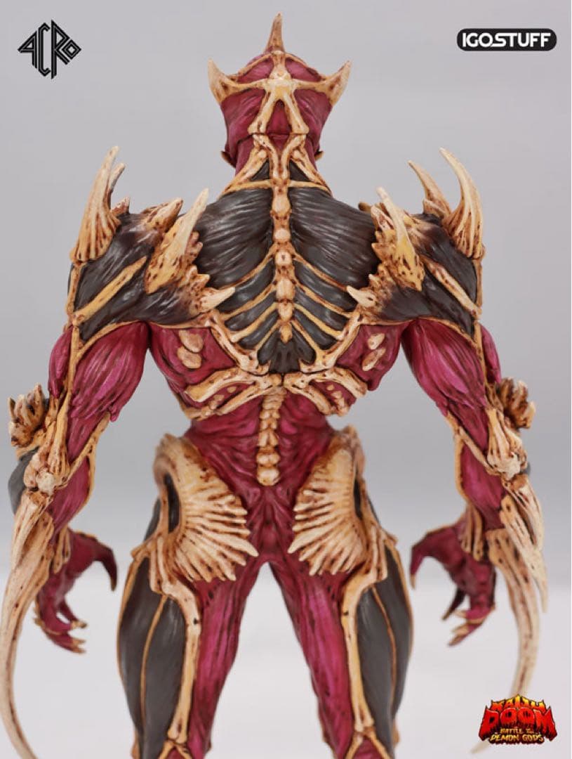 新品未開封 ACRO KAIJU DOOM ヒーローデーモン ソフビ塗装済完成品