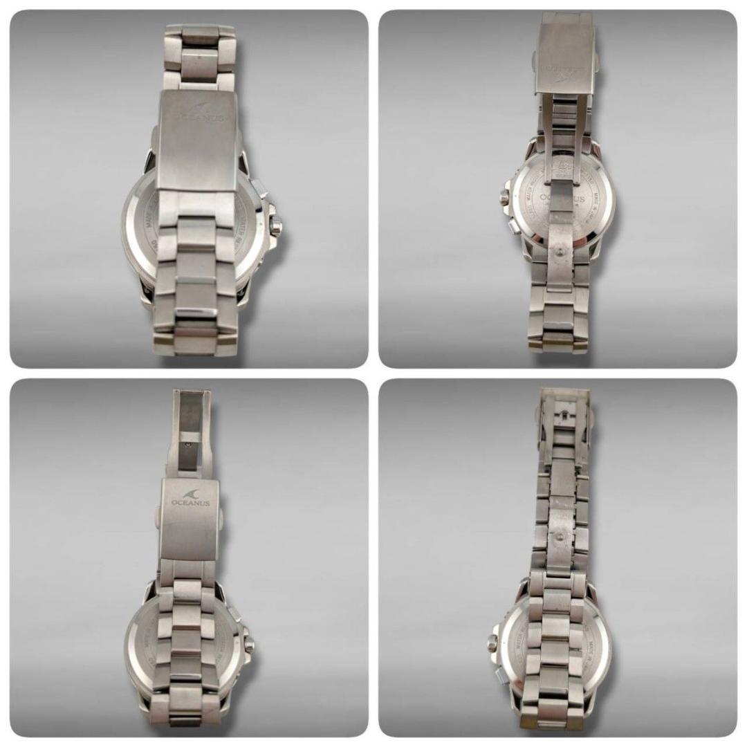 【稼働】カシオ オシアナス OCW-T150-2AJF ワールドタイム チタン