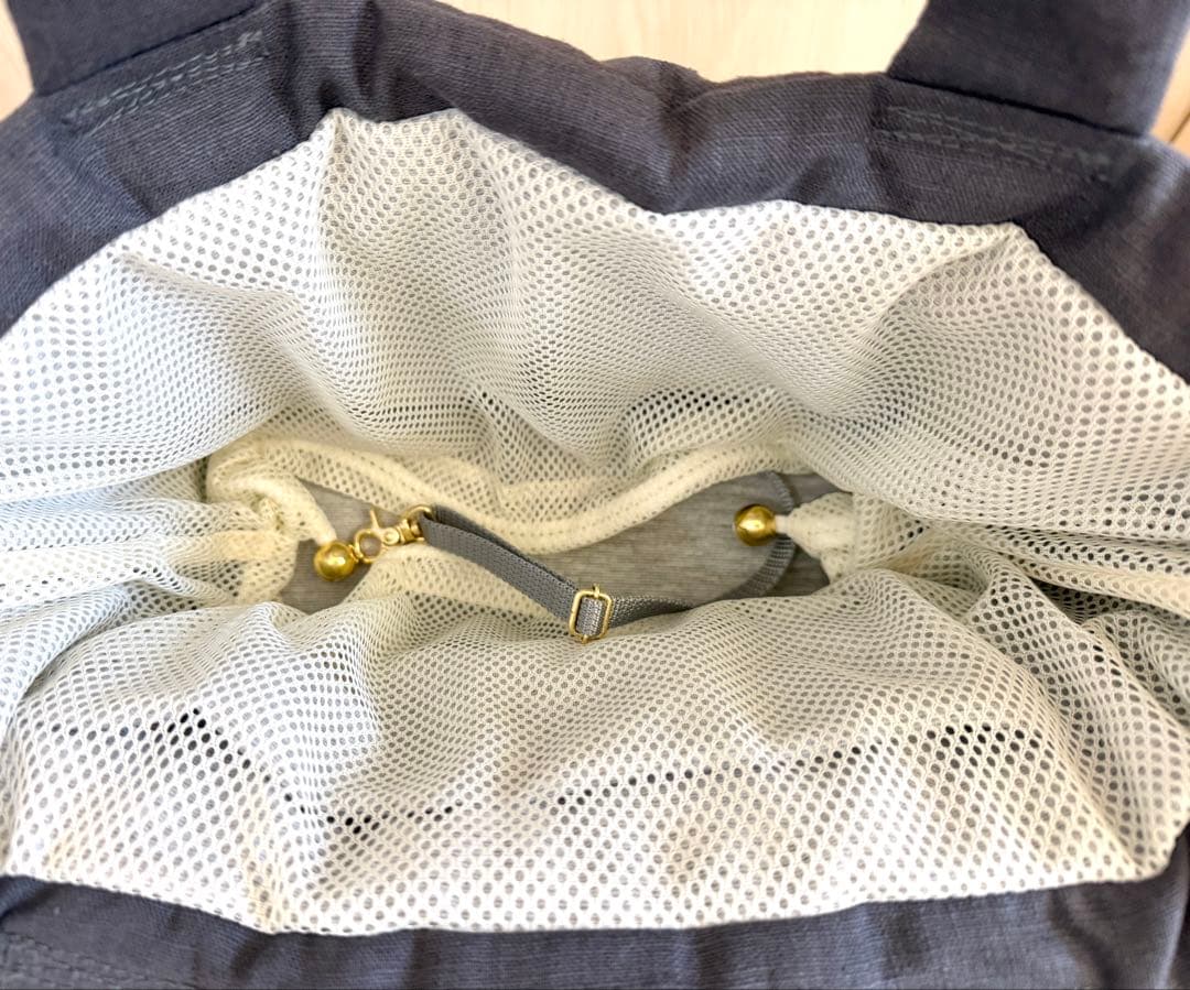 Mimtto ミムットRuffled Linen Bag キャリーバッグ 犬 犬キャリー