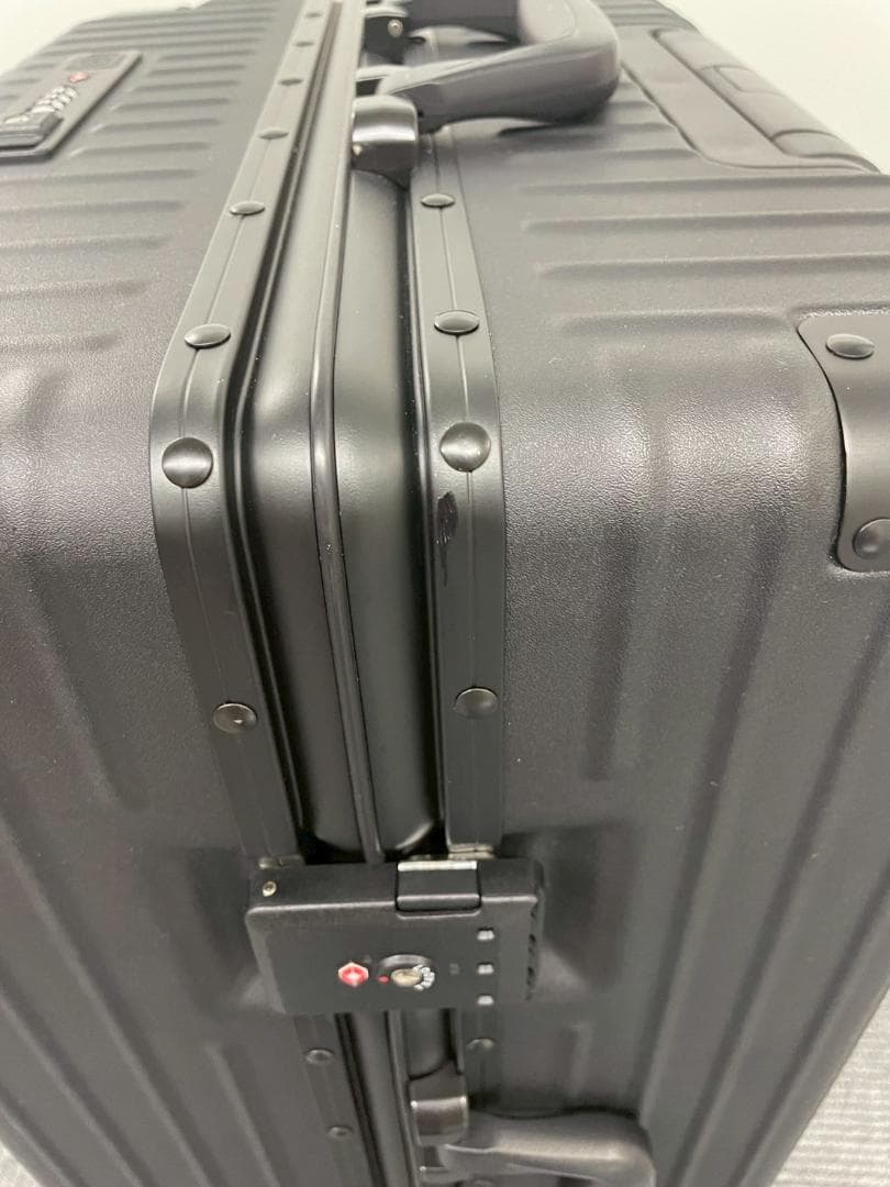 リベティ多機能キャリーケース【マットブラックМサイズ】96