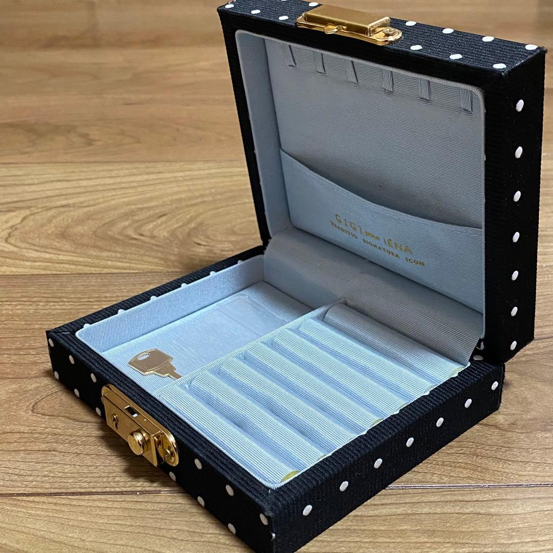 IENA 【GIGI/ジジ】別注ジュエリーボックスmini ブラックA - メルカリ