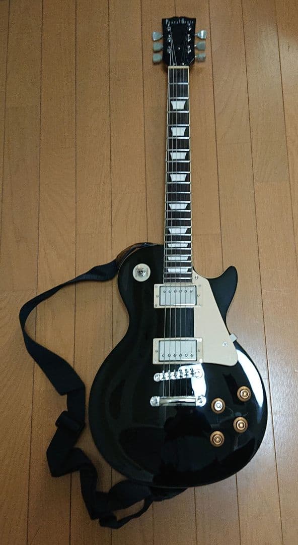 PhotoGenic エレキギター ブラック LP260/BK エレキギター（ブラック）ライトセット レスポールタイプ | フォト