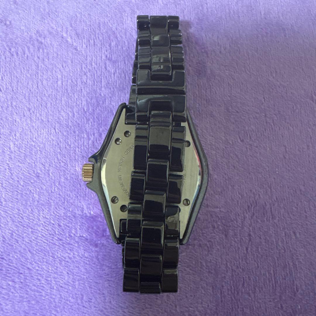 サンリオ ハローキティ ダイヤモンド ブラック 腕時計 限定品