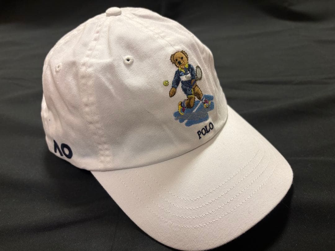 全豪オープンテニス2026 Poloベアボールキャップ（ポロラルフローレン