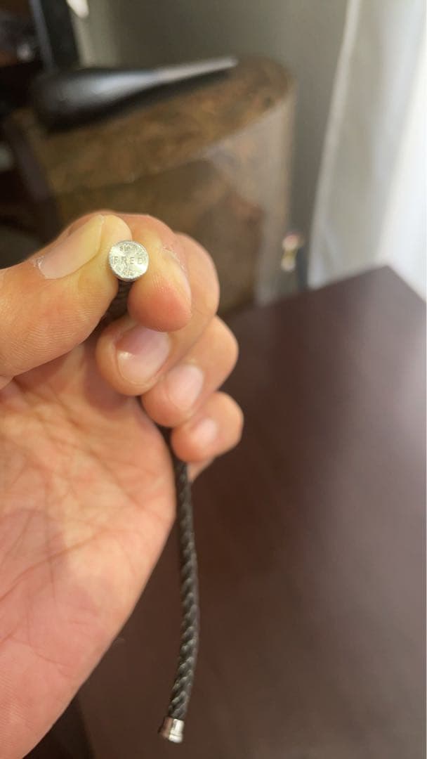 RED フレッド フォース10 スティールケーブル　17cm ブラック