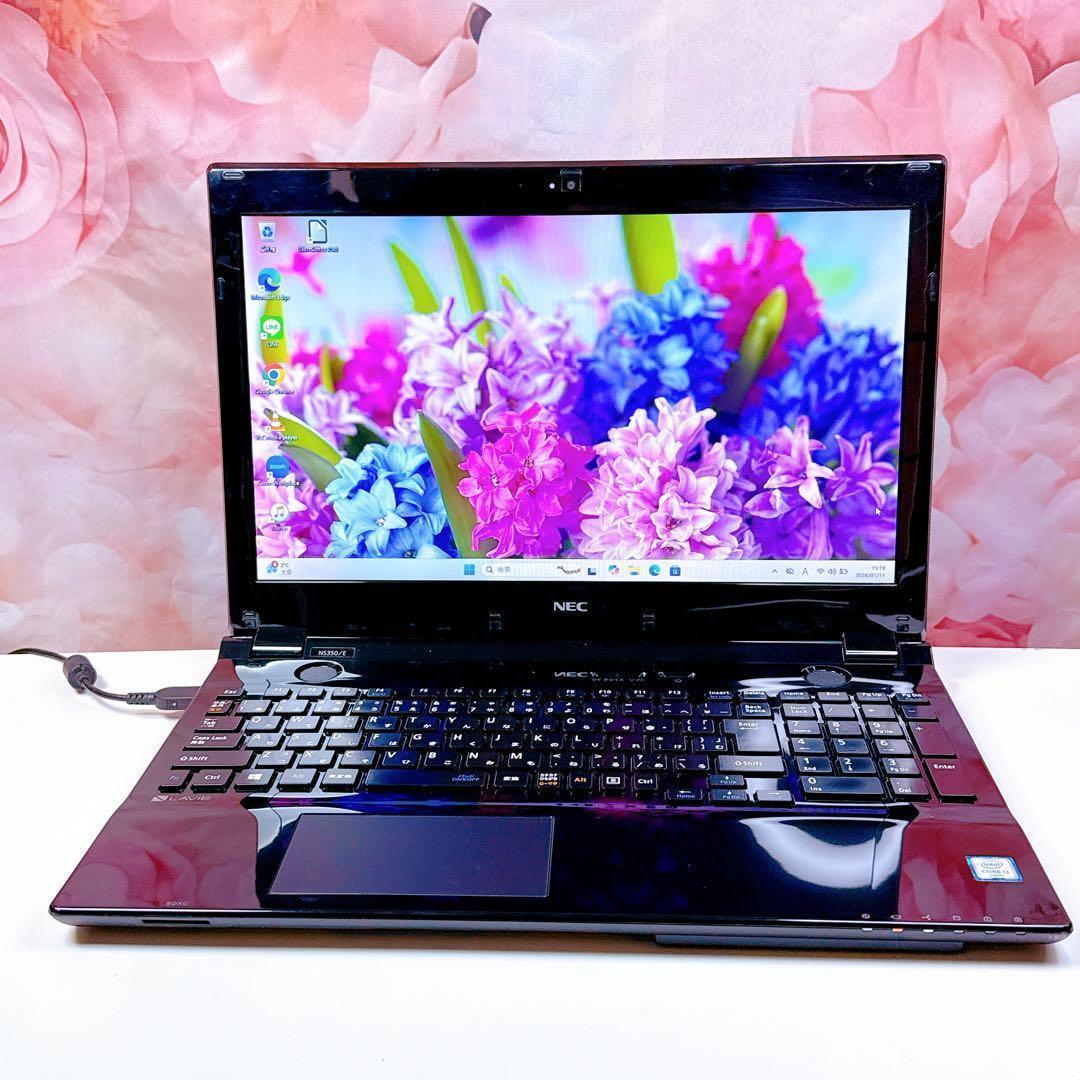 美品✨ 新品SSD windows11 カメラ ノートパソコン オフィス 薄型