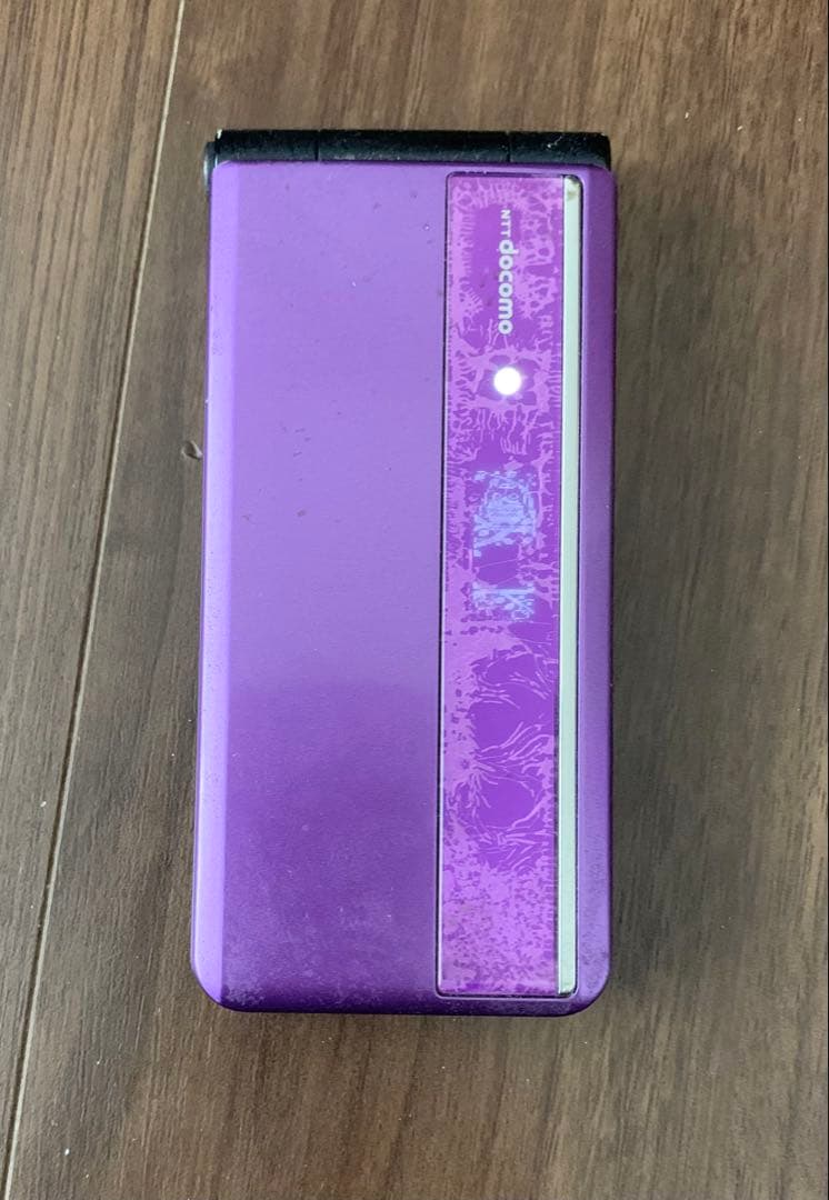 docomo P-07B Panasonic ガラケー(紫色) - メルカリ