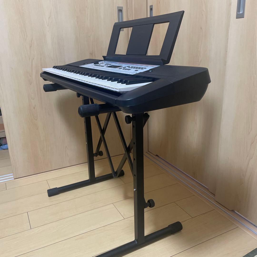 Yamaha 61鍵キーボード ピアノス電子ピアノ スタンドセット ドイツで