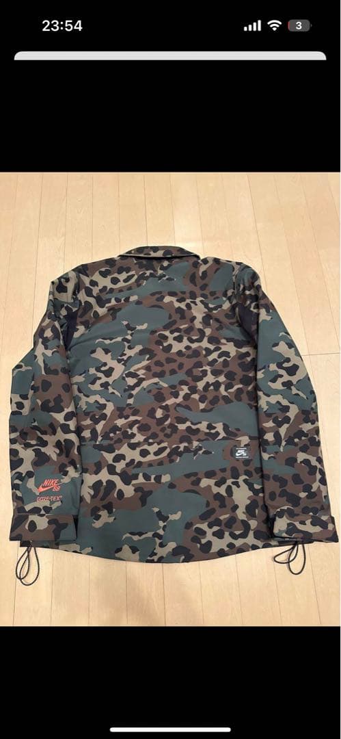最終値下げ　NIKE SB ヒョウ柄ジャケット Lサイズ
