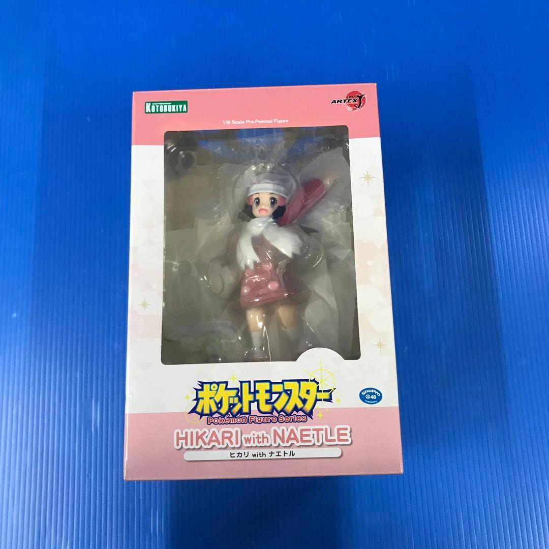 中古】S未開封)KOTOBUKIYA ARTFX J ヒカリ with ナエトル 1/8スケール