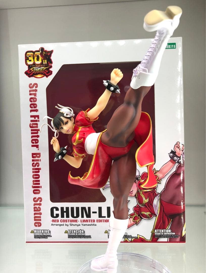 一番くじストリートファイター STREET FIGHTER 春麗 赤 ver. 1/7