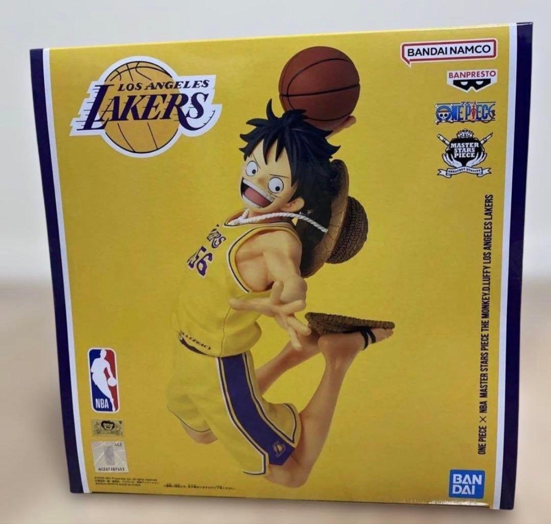 NBA LAKERS レイカーズ ルフィ フィギュア ワンピースベースショップ