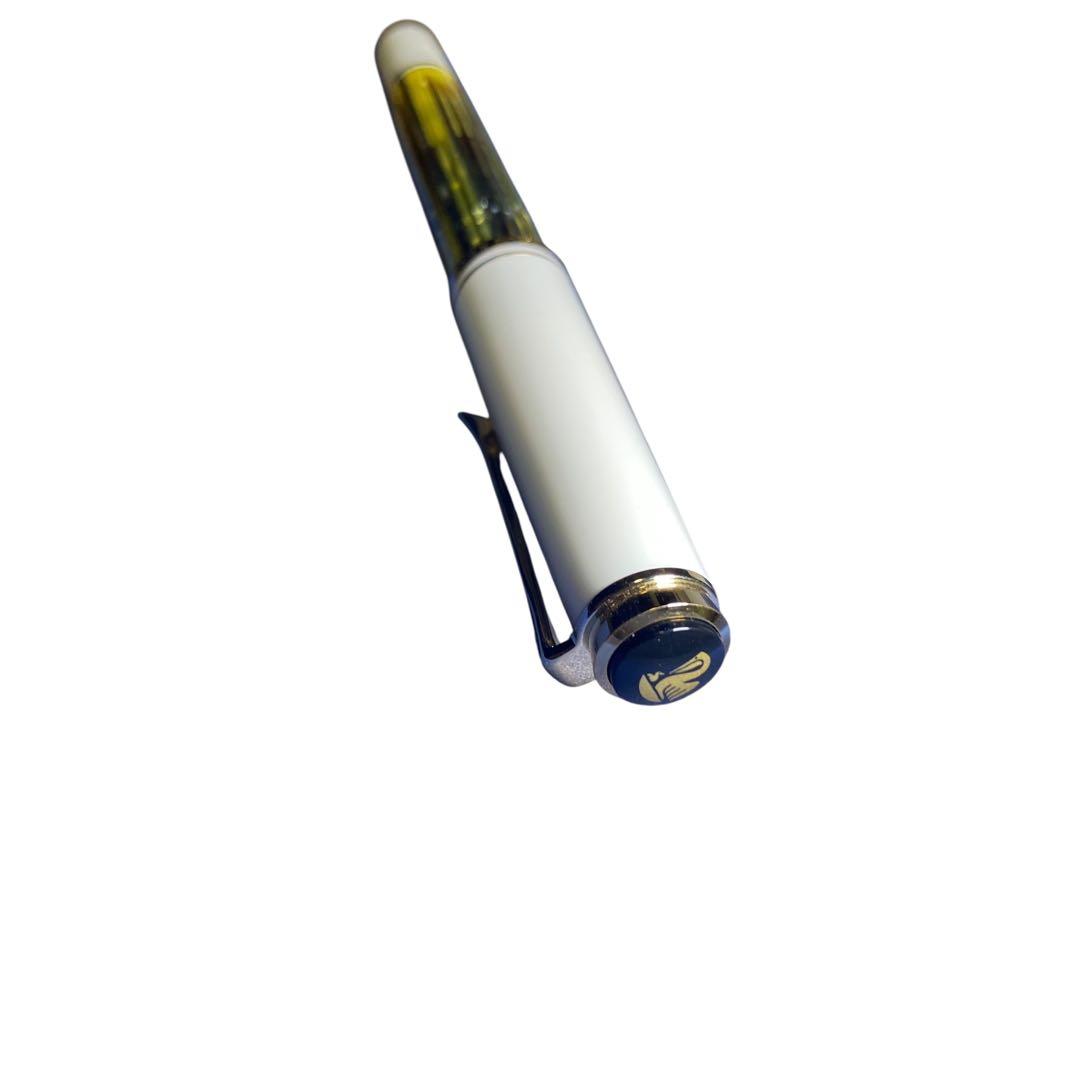 極美品✨ペリカン　M400 ホワイトトートイス　万年筆　14C-585 EF