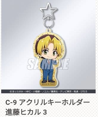 くじ引き堂 ヒカルの碁 アクリルキーホルダー 10種 ヒカル アキラ