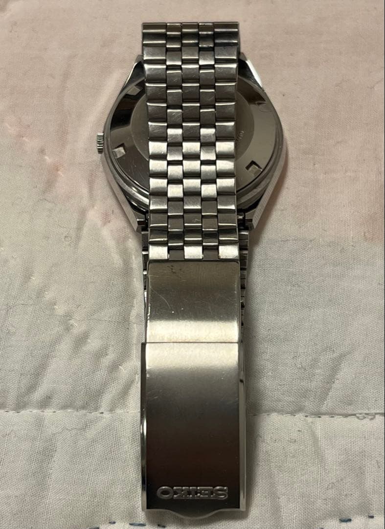 70s SEIKOセイコー エルニクス 純正ブレス 稼動品 クウォーツ