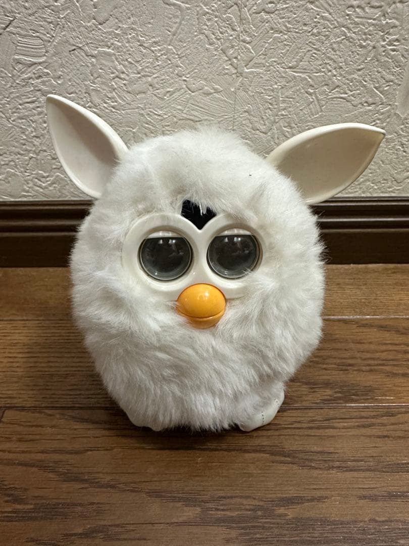 初代ファービ　TIGER社製ホワイト&クリーム　Furby ファービー 3