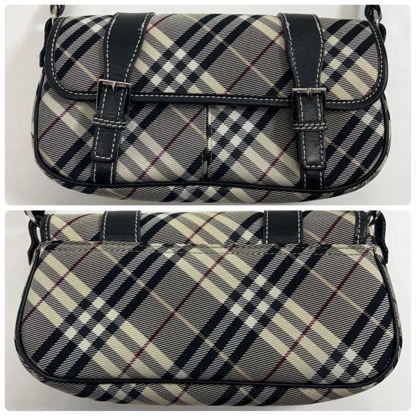 【人気】バーバリーブルーレーベル ノバチェック柄 ショルダーバッグ バック