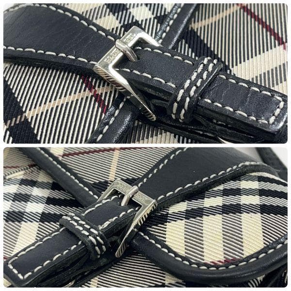 【人気】バーバリーブルーレーベル ノバチェック柄 ショルダーバッグ バック