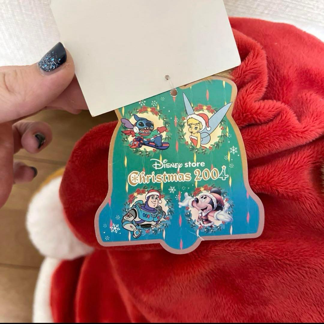 【希少新品タグ付き】ディズニー　チップとデール　ビッグぬいぐるみ　クリスマス