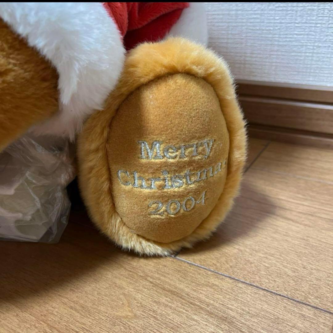 【希少新品タグ付き】ディズニー　チップとデール　ビッグぬいぐるみ　クリスマス