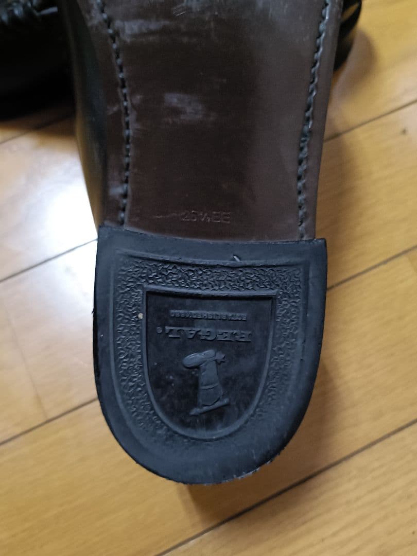 ※あわ※REGAL リーガル ローファー 黒　26.5cm