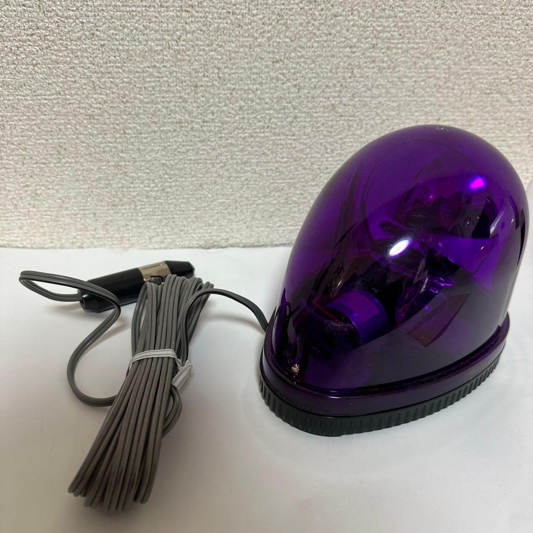 当時物 パトライト フラッシュボール kw-12 回転灯 - メルカリ