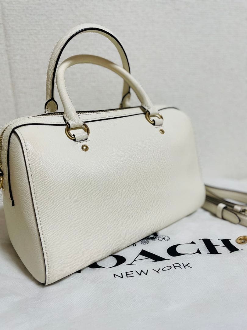 R*T様 ❤️COACH ❤️ コーチホワイトレザー ショルダーバッグ