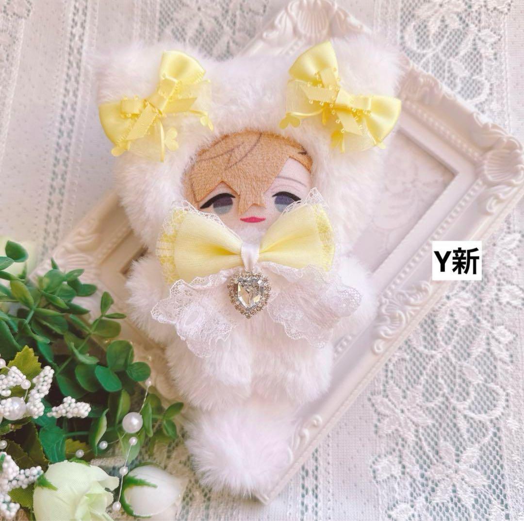 ぬい服 10cm 着ぐるみ 白ねこデザインリスト②