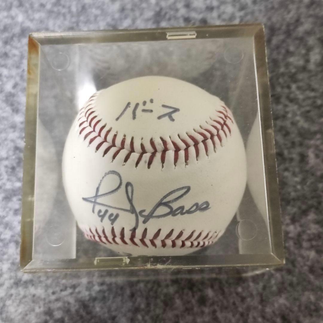 ランディ・バース 直筆サインボール 成績入り .389 54HR 阪神