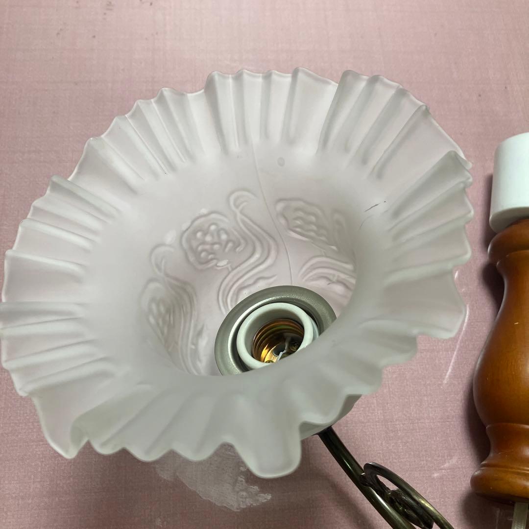 KISHIMA フリルランプ 4灯 シャンデリアGEM-859C キシマ