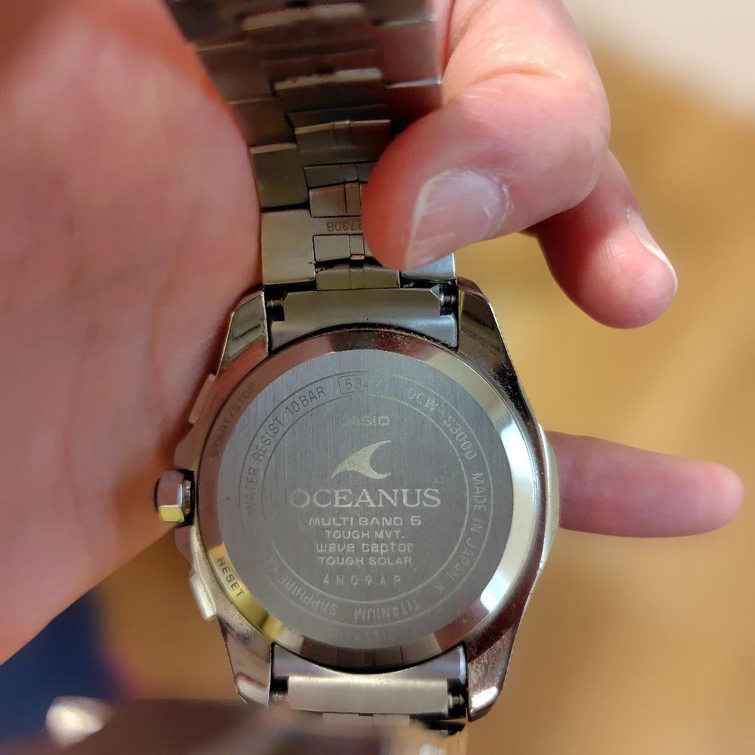 時計 CASIO OCEANUS Manta OCW-S3000