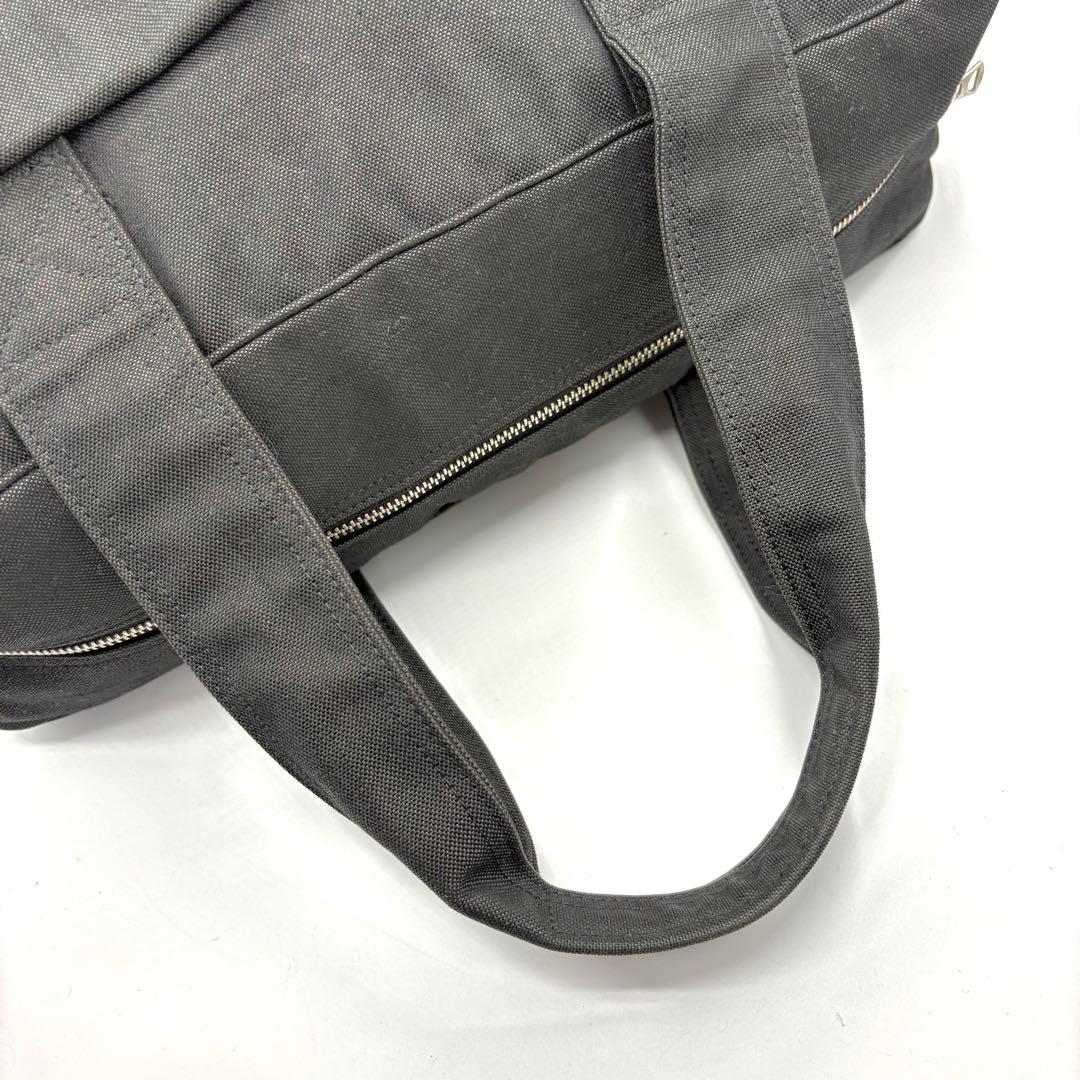 未使用級 ポーター スモーキー 大容量 ボストンバッグ ダブルポケット