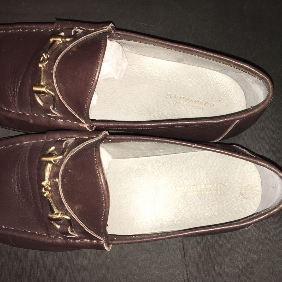 Beauty&youth ビットローファー　ダークブラウン　27.5㎝