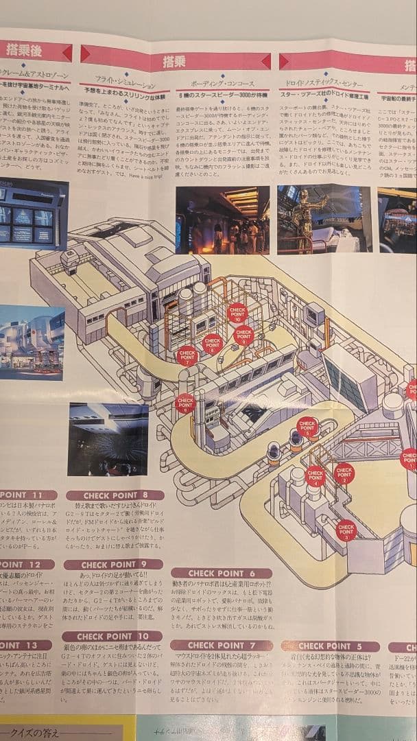 東京ディズニーランド スターツアーズ スターウォーズ ガイドブック