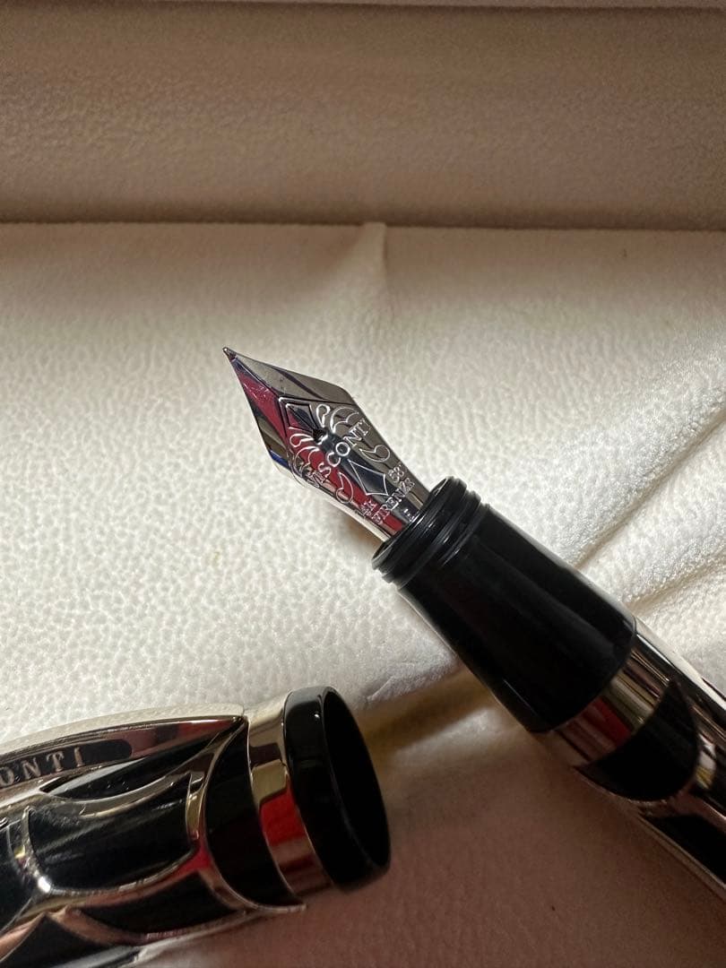 極美品】貴重 ビスコンティ アールヌーボー 蜘蛛の巣 万年筆 VISCONTI