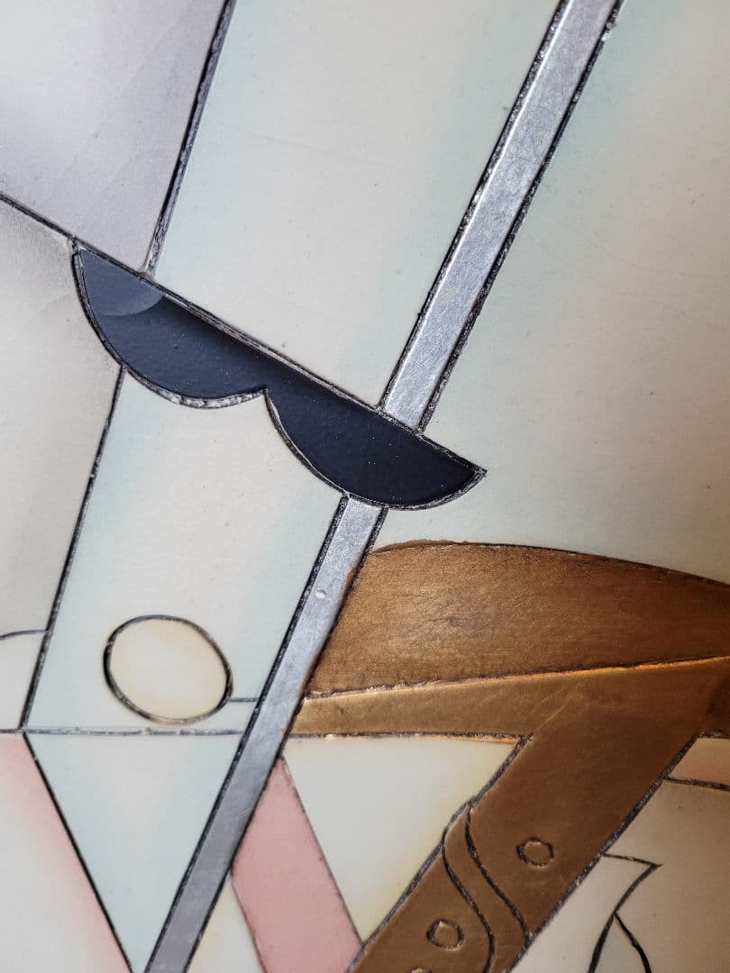 キュビズム 音楽家のアート作品