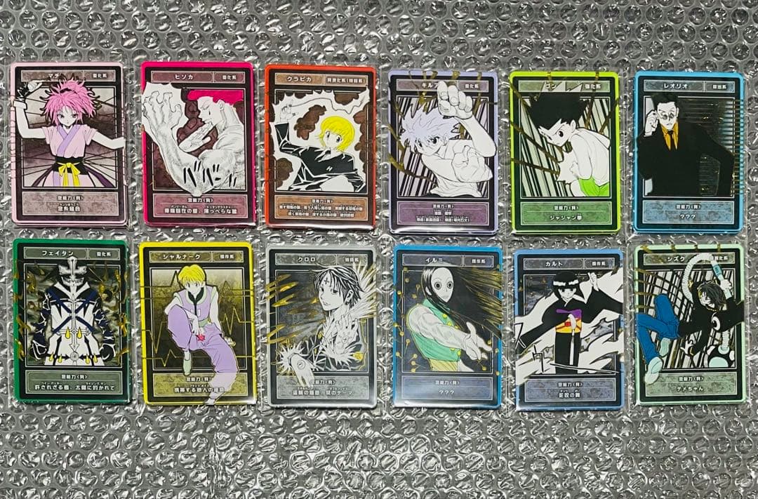 HUNTER×HUNTER ステータスカード コレクション 新品未使用品 12種 新品