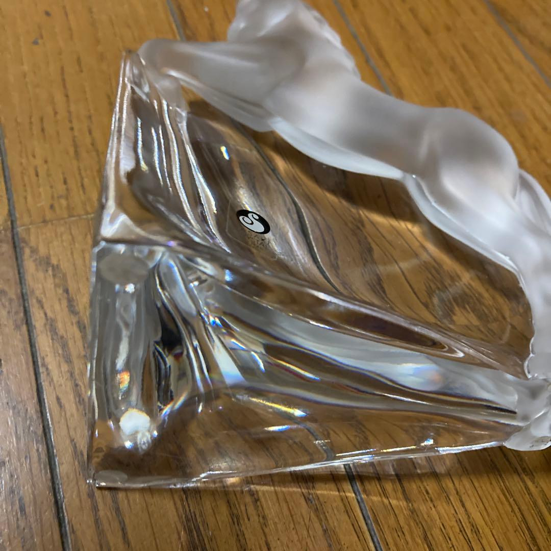 佐々木クリスタルガラス 馬 - メルカリ