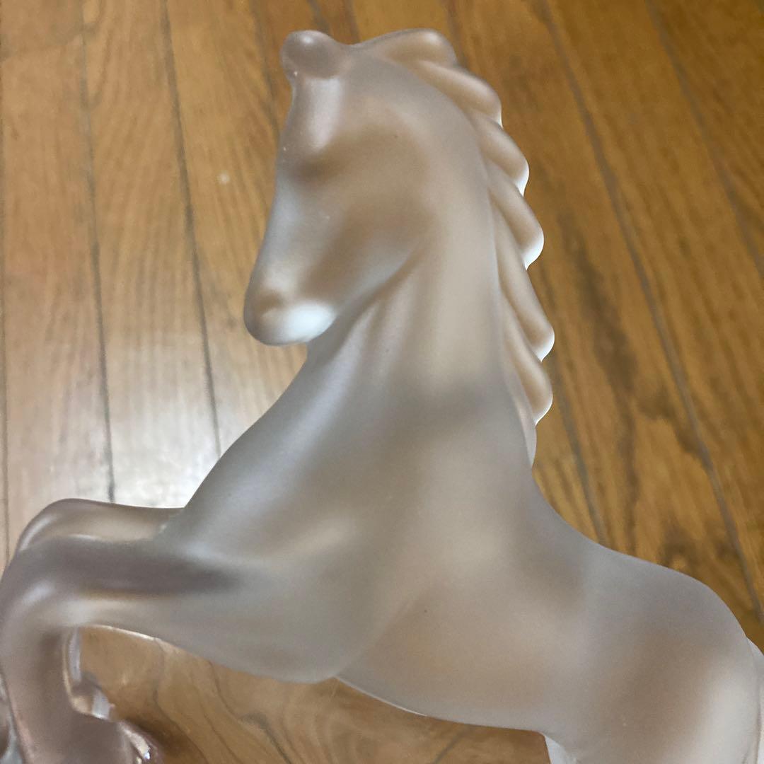 佐々木クリスタルガラス 馬 - メルカリ