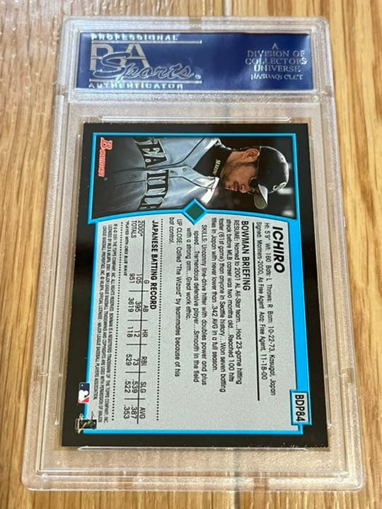 2001 BOWMAN DRAFT ICHIRO PSA 10 RC イチロー